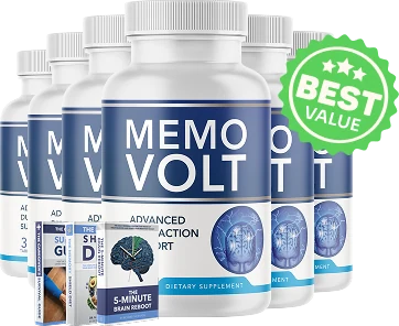 MemoVolt 6 Bottles package